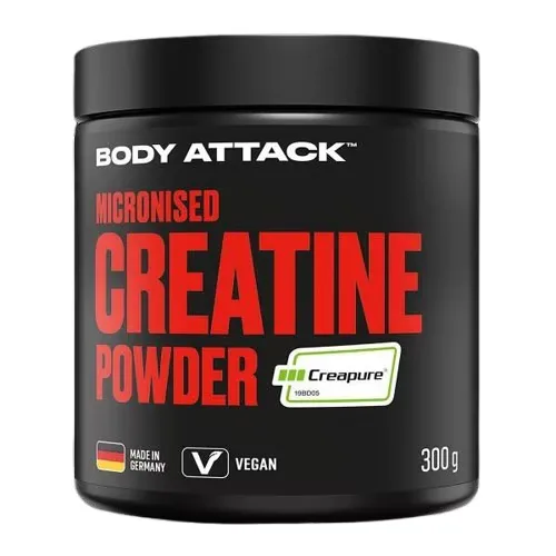 Body Attack Micronised Creatine Powder (Creapure) (300g Dose)