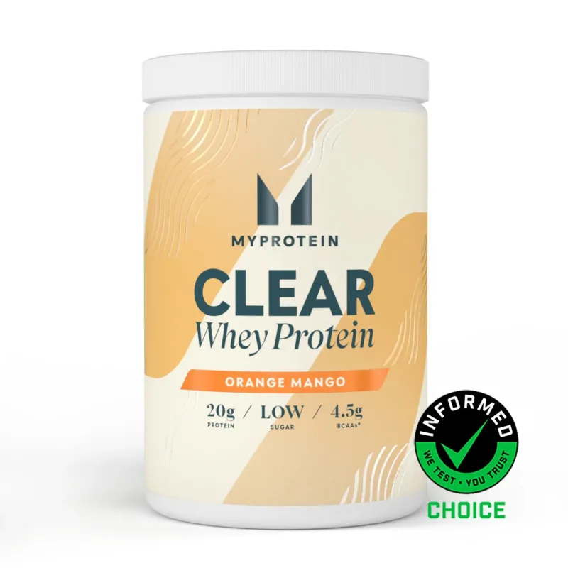 Clear Whey Isolat 520g - 20Portionen Orange Mango