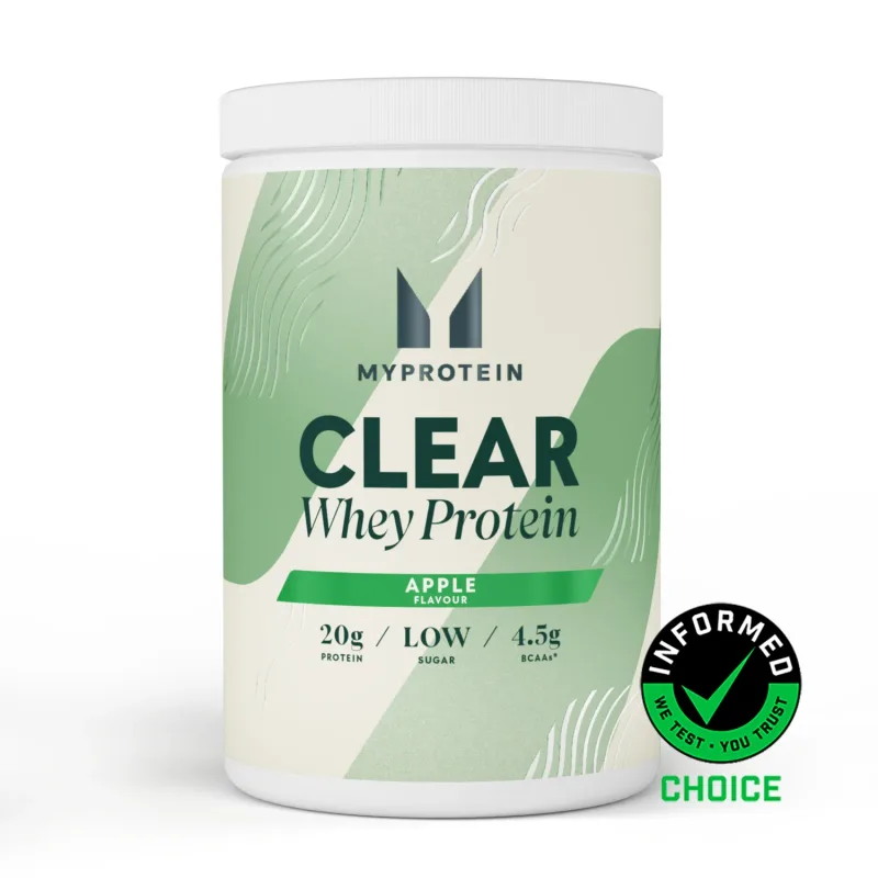 Clear Whey Isolat 875g - 35Portionen Apfel