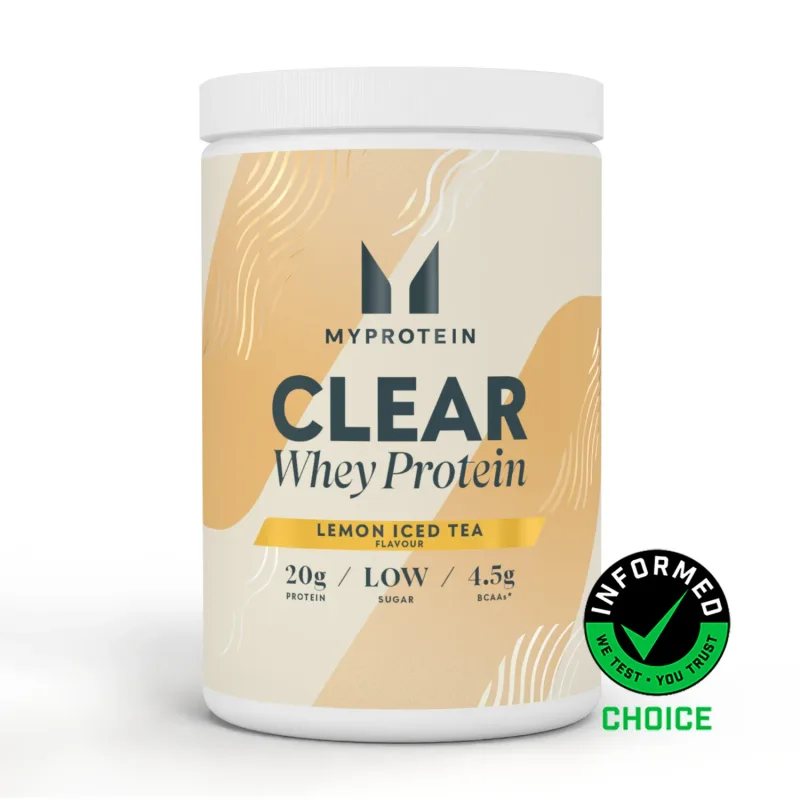 Clear Whey Isolat 560G - 20Portionen Lemon Iced Tea