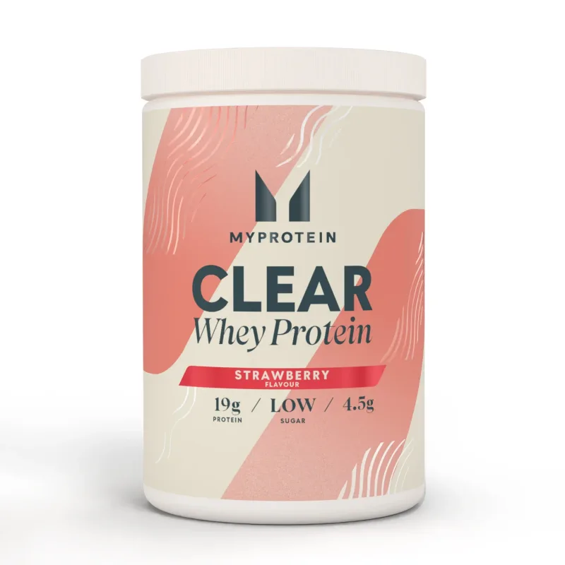 Clear Whey Isolat 500g - 20Portionen Erdbeere