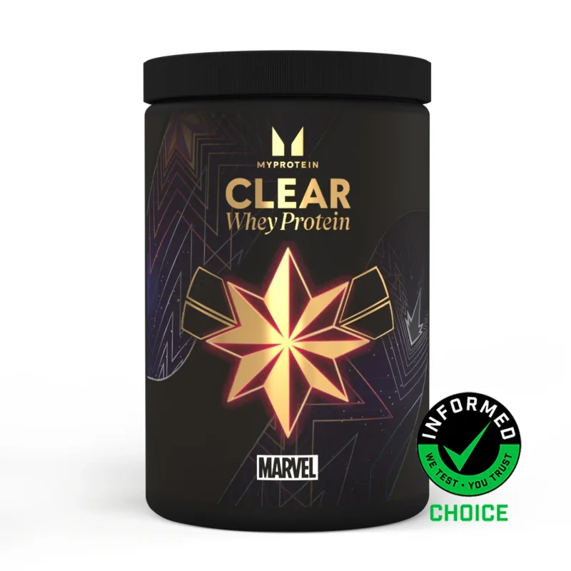 Clear Whey Isolat 500g - 20Portionen Captain Marvel - Orange, Mango & Tropical