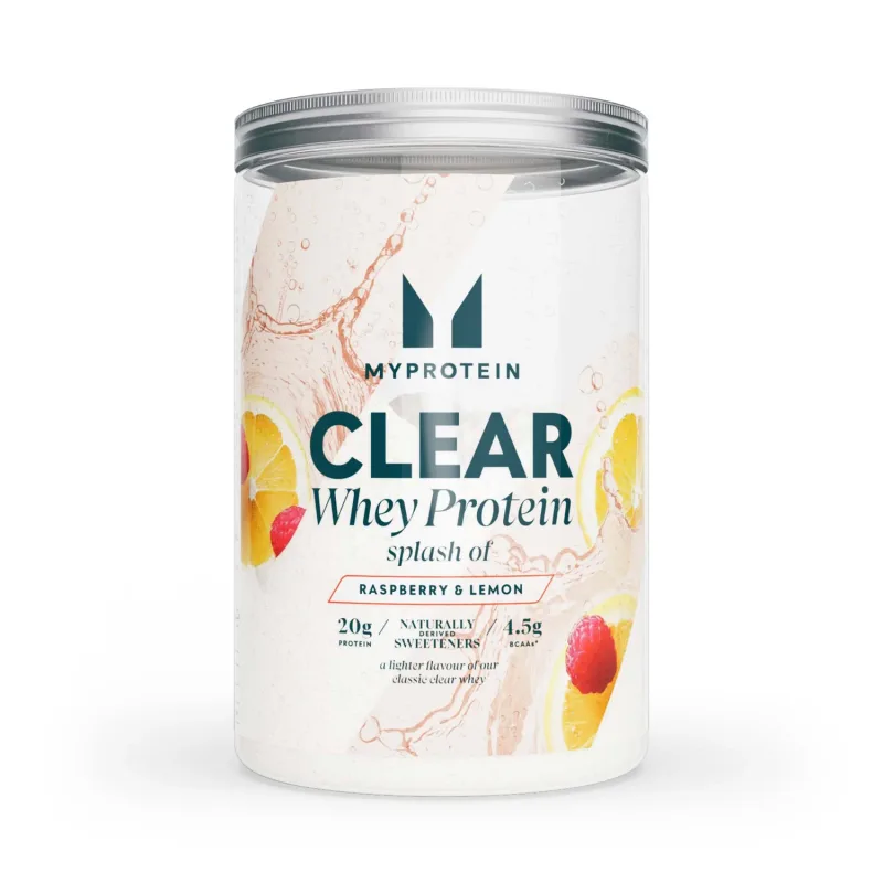 Clear Whey Isolat 420G - 15Portionen Raspberry & Lemon - Splash