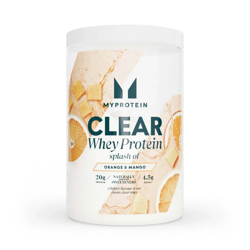 Clear Whey Isolat 390G - 15Portionen Orange & Mango - Splash