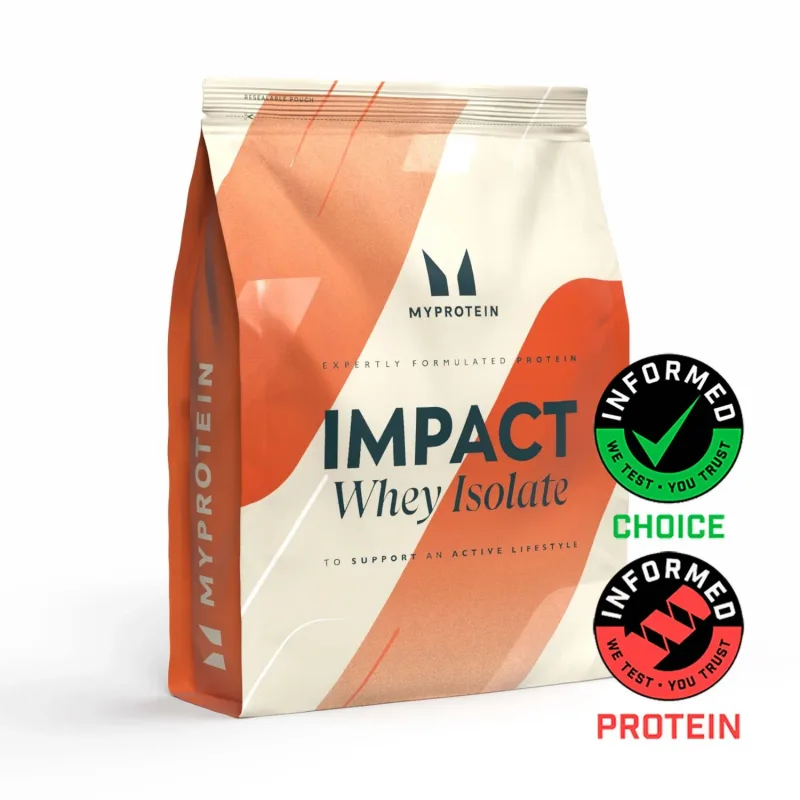 Impact Whey Isolate 390G - 15Portionen Erdbeer-Sahne
